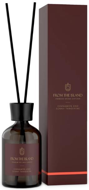 Аромадифузор From the Island Корица и солнечный мандарин Cinnamon and Sunny Tangerine, 100 мл