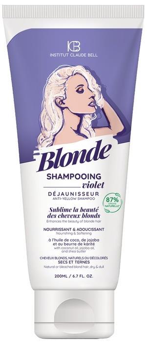 Шампунь для волосся Institut Claude Bell Blonde фіолетовий відтінок для світлого волосся, 200 мл
