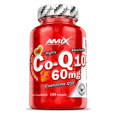 Коензим Q10 Amix Nutrition Coenzyme Q10 60 mg, 100 м'яких гелевих капсул