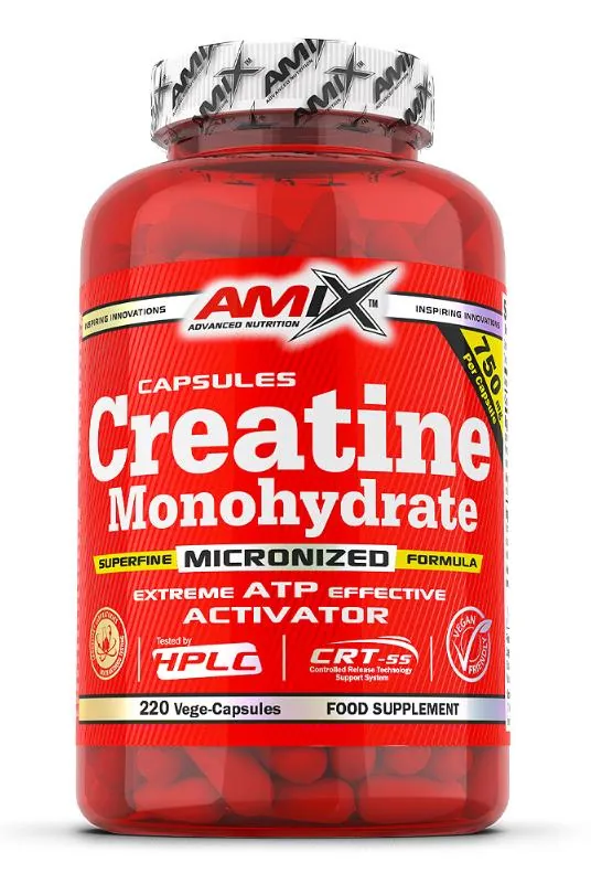 Креатин моногідрат Amix Nutrition Creatine Monohydrate Micronized, 220 капсул