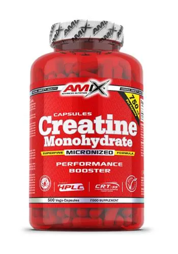 Креатин моногідрат Amix Nutrition Creatine Monohydrate Micronized, 500 капсул