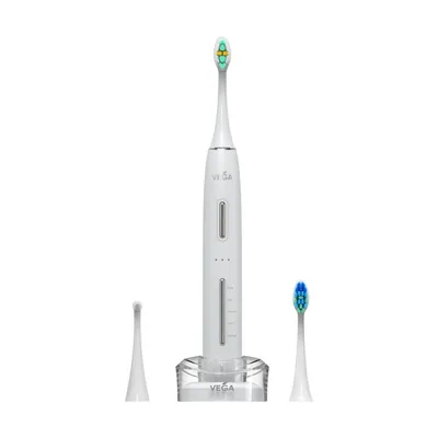 Електрична зубна щітка Vega VT-800B Sonic Smart Vega Pro звукова, біла