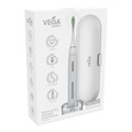 Электрическая зубная щетка Vega VT-800B Sonic Smart Vega Pro звуковая, белая