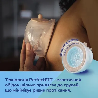Молоковідсмоктувач Canpol Babies MilkShell подвійний мобільний електричний, 20/106