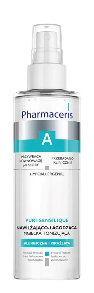 Тонік для обличчя Pharmaceris A ніжний освіжаючий для чутливої алергічної шкіри, 200 мл
