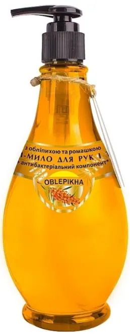 Крем-мило для рук і тіла Oblepikha з обліпихою та ромашкою, 400 мл