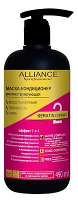 Маска-кондиціонер Alliance Professional Keratin Expert реконструююча, 490 мл