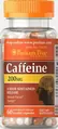 Кофеїн Puritan's Pride Caffeine 200 мг, 60 капсул