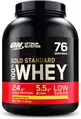 Протеїн сироватковий змішаний Optimum Nutrition Gold Standard 100% Whey, банановий крем, 2,27 кг