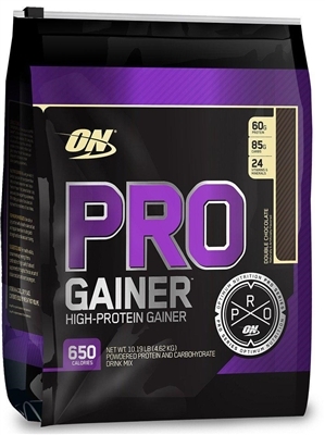 Гейнер Optimum Nutrition Pro Gainer, двойной шоколад, 4,62 кг
