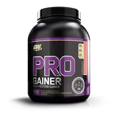 Гейнер Optimum Nutrition Pro Gainer, клубника, 2,31 кг