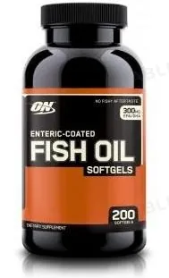 Жирні кислоти Optimum Nutrition Fish Oil (Риб'ячий жир), 200 капсул