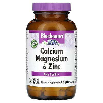 Кальций Магний+Цинк Bluebonnet Nutrition Calcium Magnesium Zinc капсулы №180