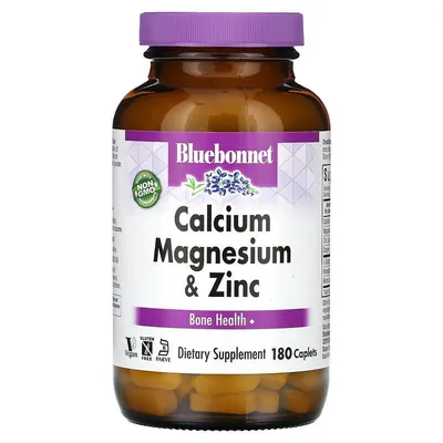 Кальцій Магній+Цинк Bluebonnet Nutrition Calcium Magnesium Zinc капсули №180