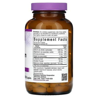 Кальций Магний+Цинк Bluebonnet Nutrition Calcium Magnesium Zinc капсулы №180