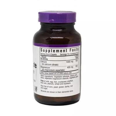 Кальция цитрат с магнием Bluebonnet Nutrition Calcium Citrate Plus Magnesium, 90 капсул