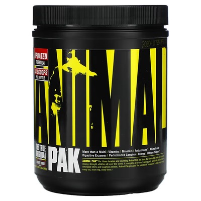 Витаминно-минеральный комплекс Universal Nutrition Animal Pak, со вкусом вишни, 302 г