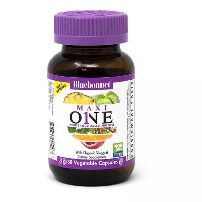 Мультивитамины с железом Bluebonnet Nutrition MultiONE With Iron капсулы №60