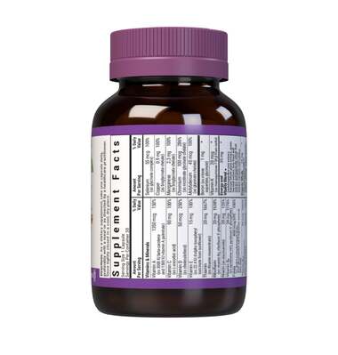 Мультивітаміни із залізом Bluebonnet Nutrition Maxi One із залізом, 30 вегетаріанських капсул