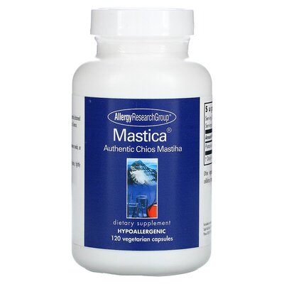 Настоящая хиосская мастика Allergy Research Group Mastica, 120 вегетарианских капсул