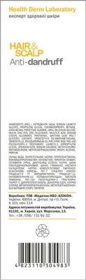 Шампунь Біокон Health Derm Laboratory Hair & Scalp проти лупи, 275 г