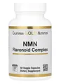 Нікотинамід мононуклеотид з флавоноїдним комплексом California Gold Nutrition NMN Flavonoid Complex, 60 вегетаріанських капсул