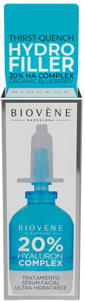 Сироватка для обличчя Biovene живильна з гіалуроновою кислотою та чорницею, 10 мл