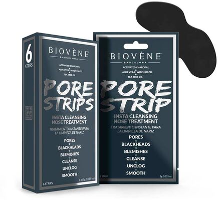 Смужки для носа Biovene очищуючі, 6 штук