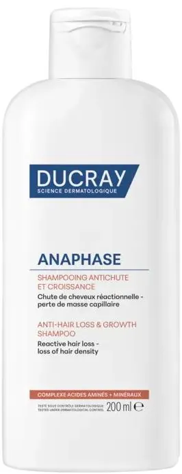 Шампунь Ducray Anaphase проти випадіння та для росту волосся, 200 мл