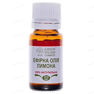 Олія ефірна Green Pharm Cosmetic лимону, 10 мл