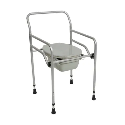 Крісло-туалет Karadeniz Medical KT-770 з санітарним оснащенням регульоване