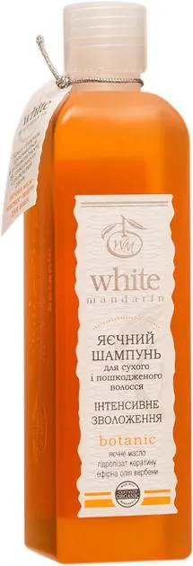 Шампунь White Mandarin Яєчний для сухого та ослабленого волосся, 250 мл