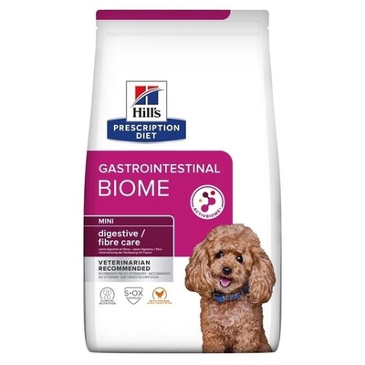 Корм лечебный Hill's Prescription Diet Gastrointestinal Biome Mini для собак миниатюрных пород при заболеваниях желудочно-кишечного тракта, 1 кг