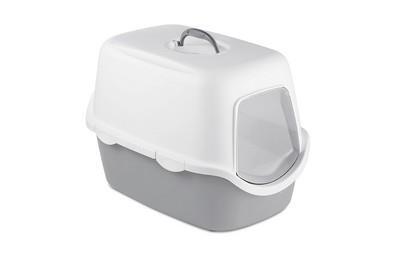 Туалет для кошек StefanPlast Cathy, серый, 56 х 40 х 40 см