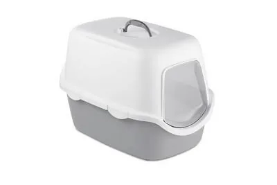 Туалет для кішок StefanPlast Cathy, сірий, 56 х 40 х 40 см