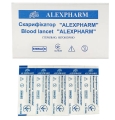 Скарификатор Alexpharm стерильный, 1 штука