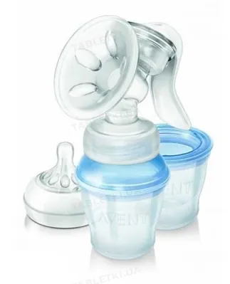 Молоковідсмоктувач Philips Avent Isis SCF330/12 ручний з системою зберігання молока Via
