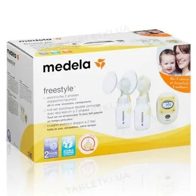 Молоковідсмоктувач Medela Freestyle двофазний електричний