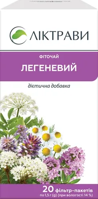 Фіточай Ліктрави легеневий по 1.5 г №20 у філ.-пак.