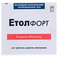 Етол форт таблетки, в/о по 400 мг №28 (14х2)