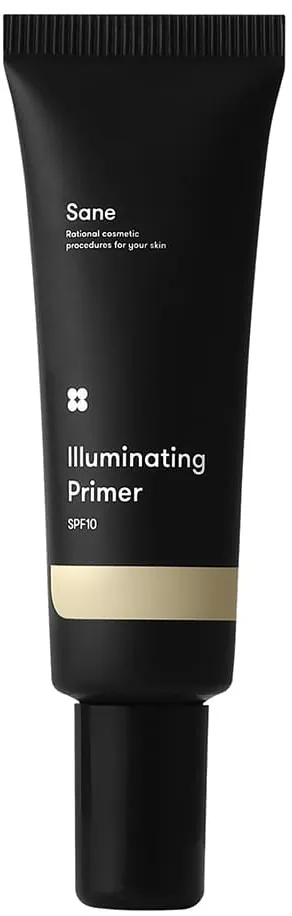 Праймер для обличчя Sane Illuminating Primer SPF10 з ефектом сяйва, 30 мл