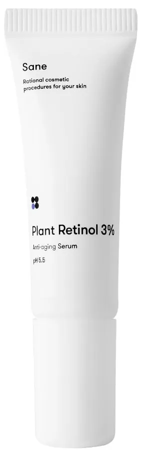 Сироватка для обличчя Sane Plant Retinol 3% з ретинолом, 10 мл
