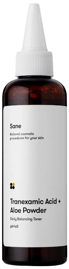 Тонік для обличчя Sane Tranexamic Acid + Aloe Powder для проблемної шкіри балансуючий, 100 мл
