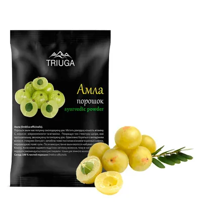 Порошок аюрведичний Triuga Амла, 50 г