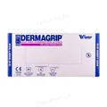 Рукавички оглядові Dermagrip High Risk латексні без пудри нестерильні, розмір L, пара