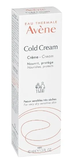 Крем Avene Cold Cream захисний живильний для сухої чутливої шкіри, 40 мл