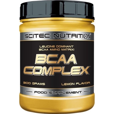 Аминокислота Scitec Nutrition BCAA Complex, лимон, 300 г