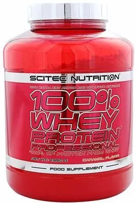 Протеїн сироватковий змішаний Scitec Nutrition 100% Whey Protein Professional карамель, 2350 г