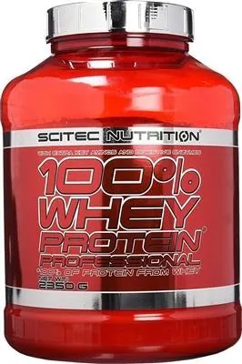 Протеїн сироватковий змішаний Scitec Nutrition 100% Whey Protein Professional ківі-банан, 2350 г