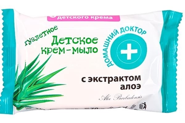 Крем-мыло детское Домашний Доктор, алоэ, 70 г
